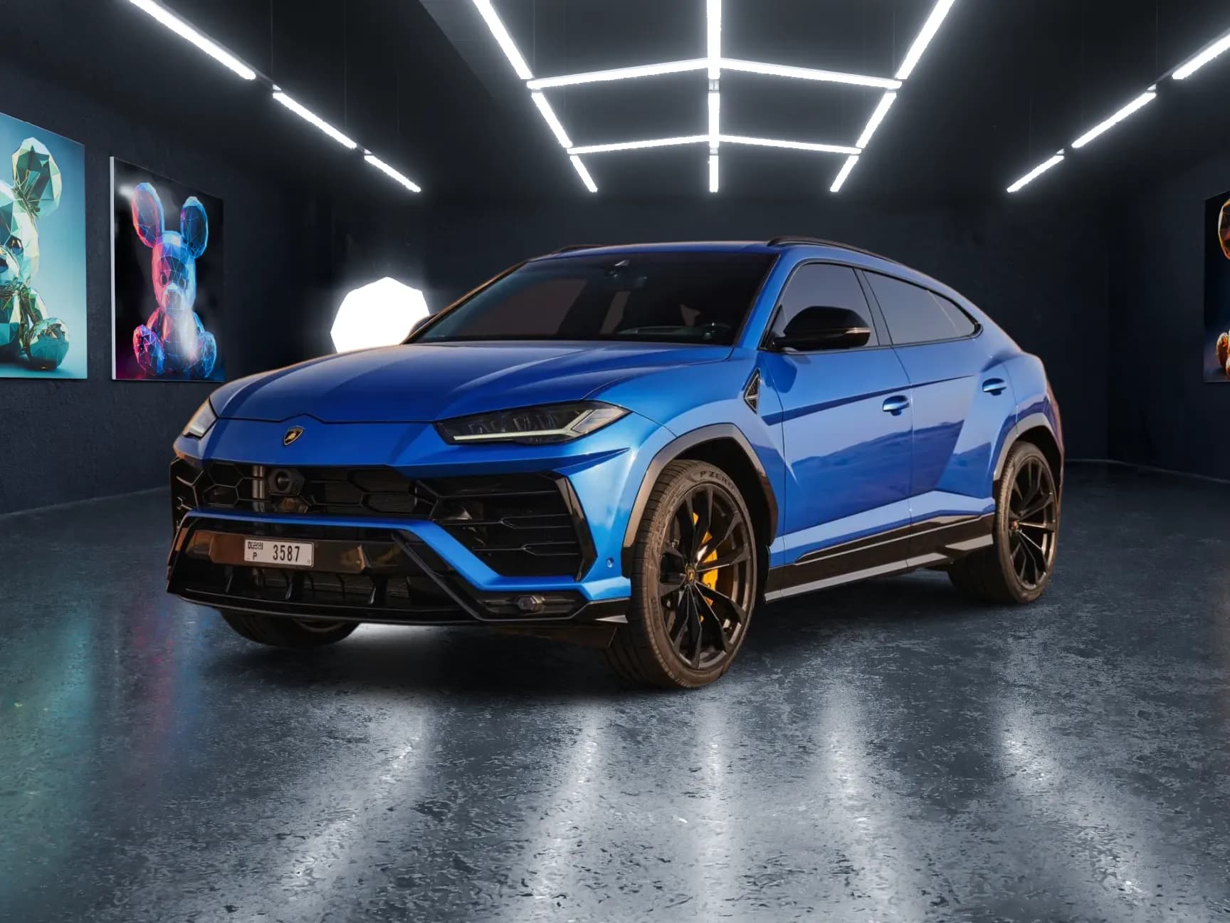 Lamborghini Urus Blue - image 1