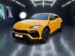 Yellow Lamborghini Urus Pearl Edition